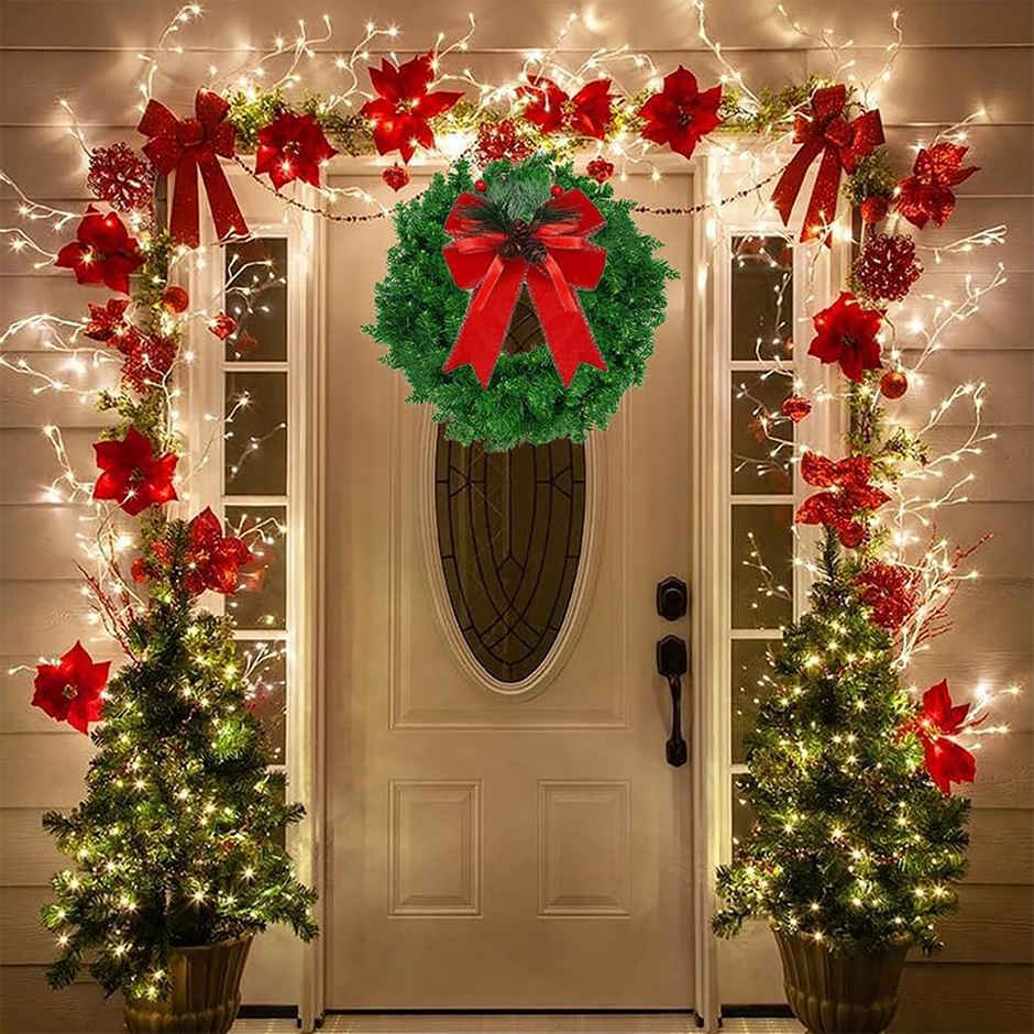Christmas Decoration Wreath | 12 inch | Party Propz